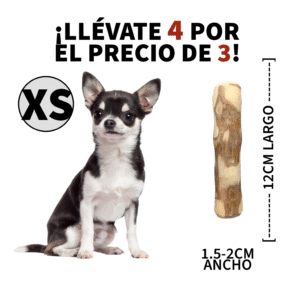 Palo de Madera de Café Natural Talla XS