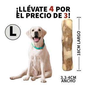 Palo de Madera de Café Natural Talla L