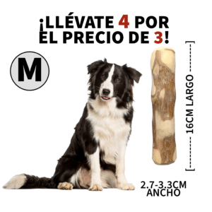 Palo de Madera de Café Natural Talla M